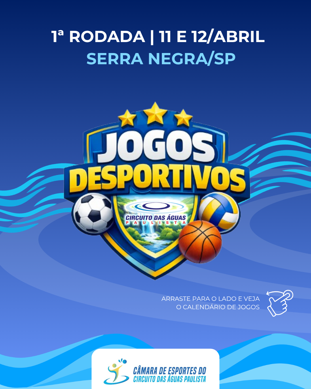 JOGOS DESPORTIVOS DO CIRCUITO DAS ÁGUAS PAULISTA - 2026