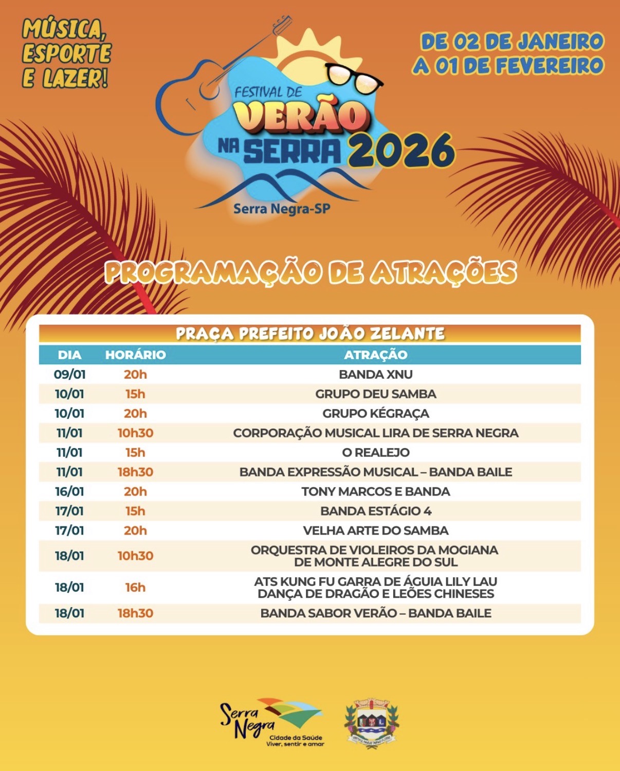 Verão na Serra 2026