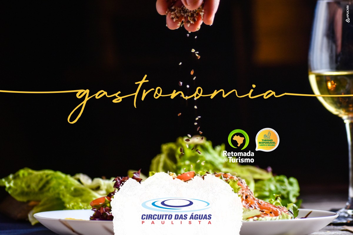 Gastronomia diversificada é atrativo para retomada do turismo no Circuito das Águas Paulista