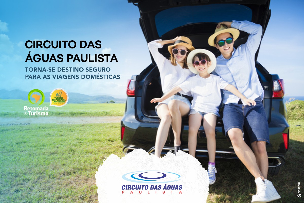 Circuito das Águas Paulista torna-se destino seguro para as viagens domésticas.