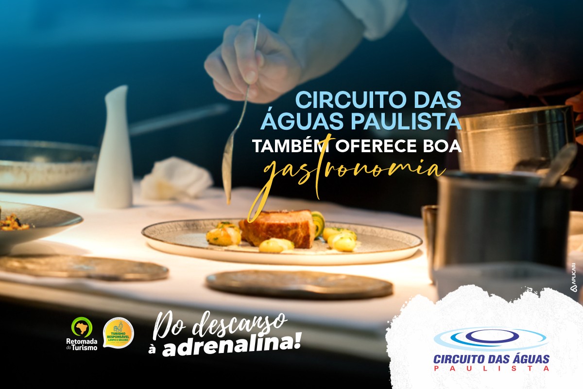Circuito das Águas Paulista também oferece boa gastronomia