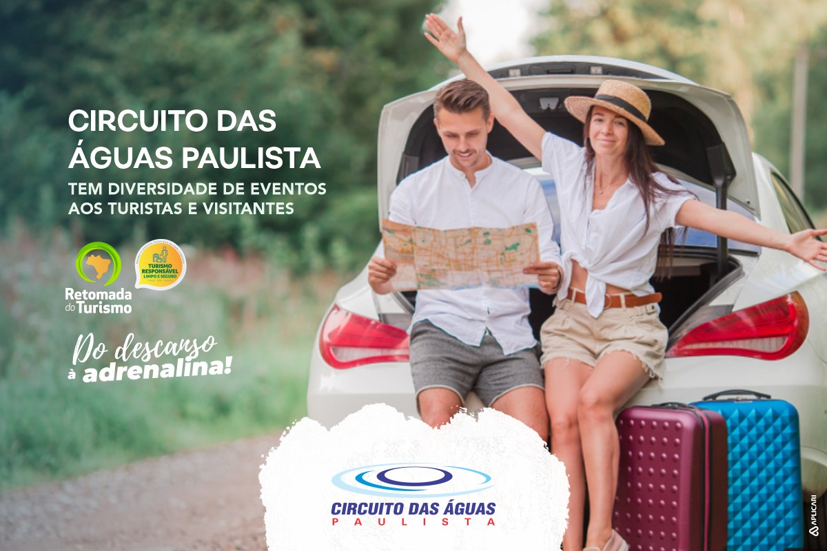 Circuito das Águas Paulista tem diversidade de eventos aos turistas e visitantes