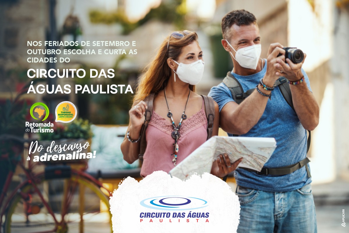 Nos Feriados de Setembro e Outubro escolha e curta as Cidades do Circuito das Águas Paulista