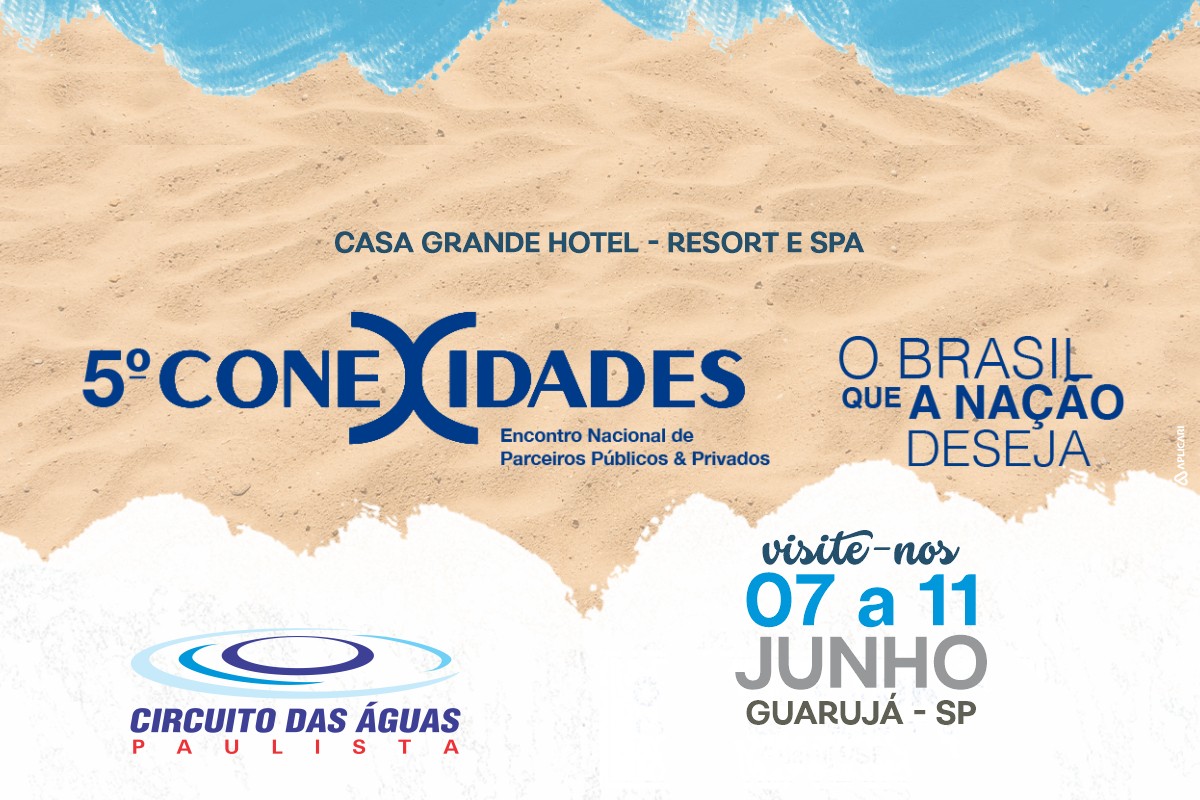 Região do Circuito das Águas Paulista terá destaque no CONEXIDADES 2022