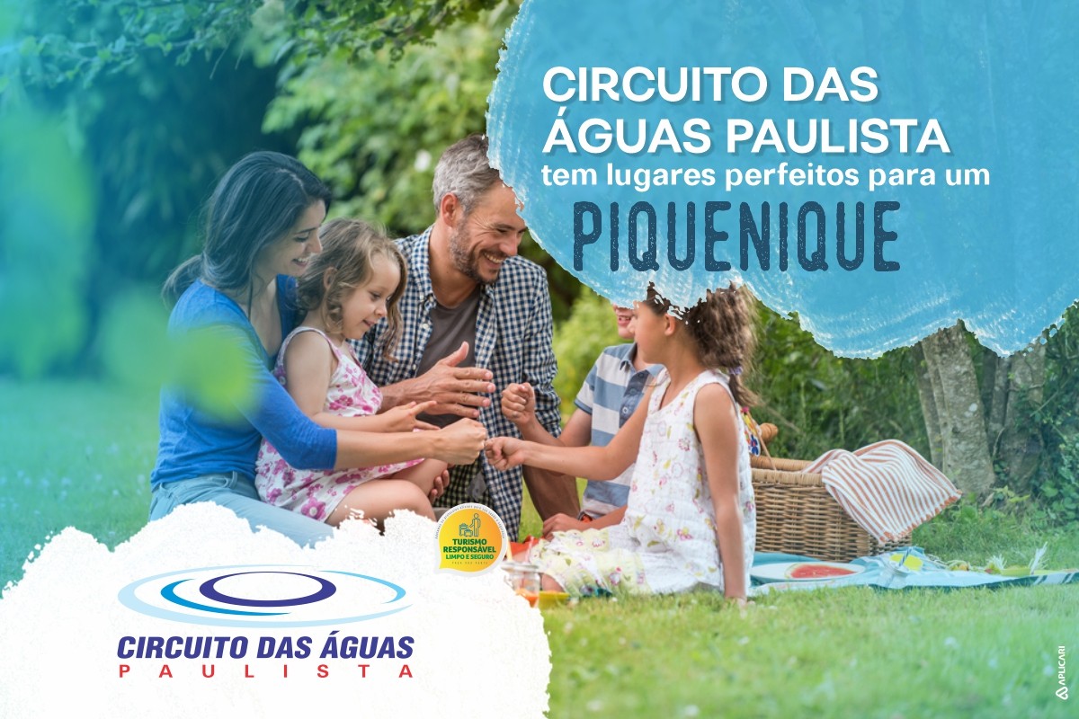Circuito das Águas Paulista tem lugares perfeitos para um piquenique