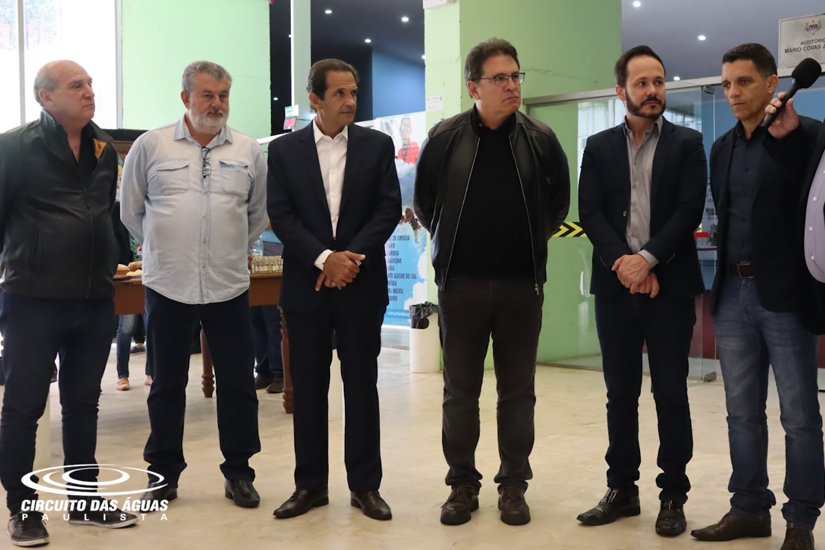 Secretário de Turismo e Viagens, Vinícius Lummertz, participa do 1º Encontro de Consórcios do Estado de São Paulo, em Serra Negra