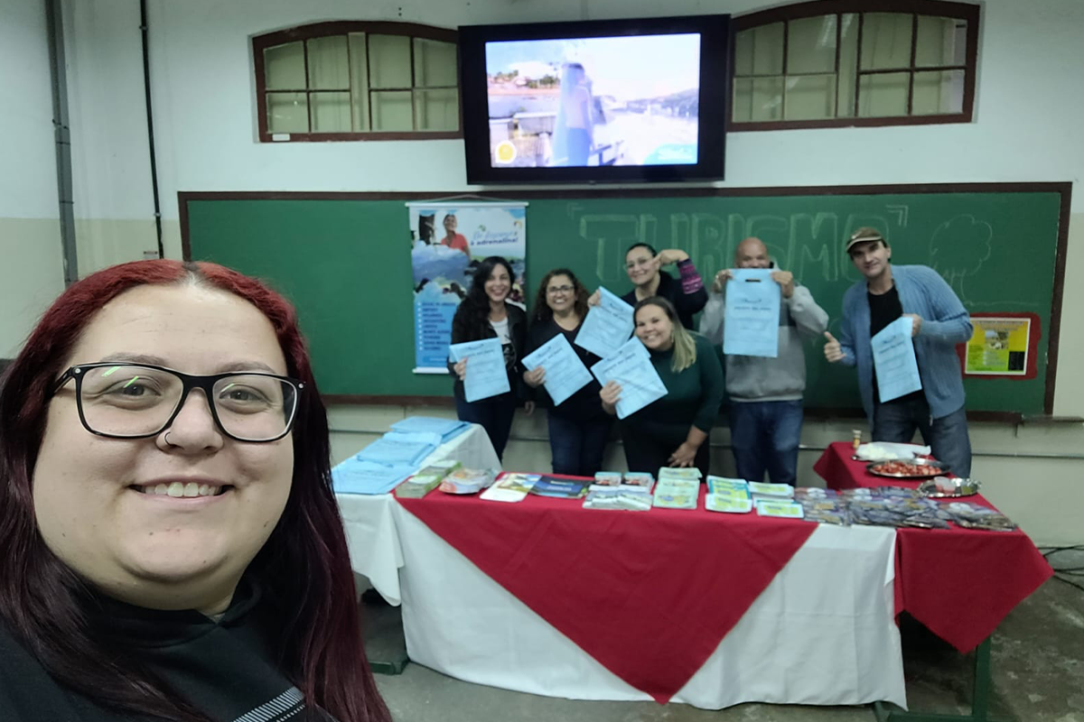 Circuito das Águas Paulista presente na Feira técnico científica cultural 