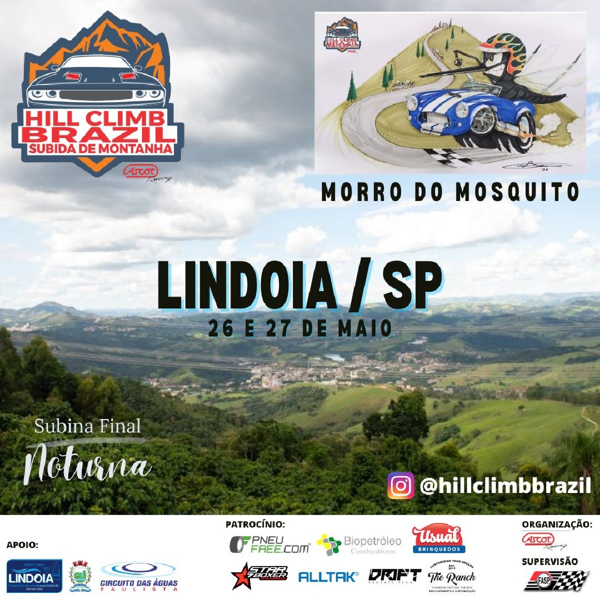 Circuito das Águas Paulista recebe Subida de Montanha