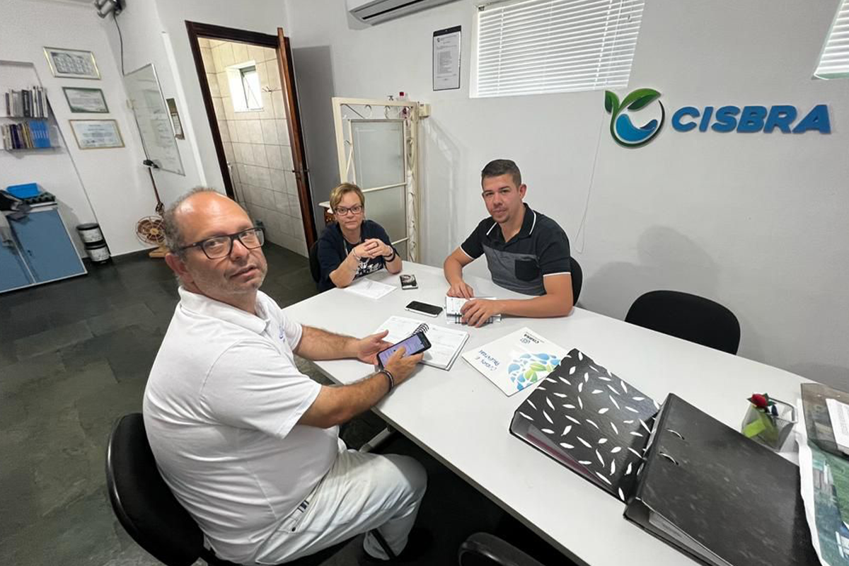 CICAP se reúne com Cisbra para tratar de projetos que serão apresentados no FBGA- Fórum Brasil de Gestão Ambiental   