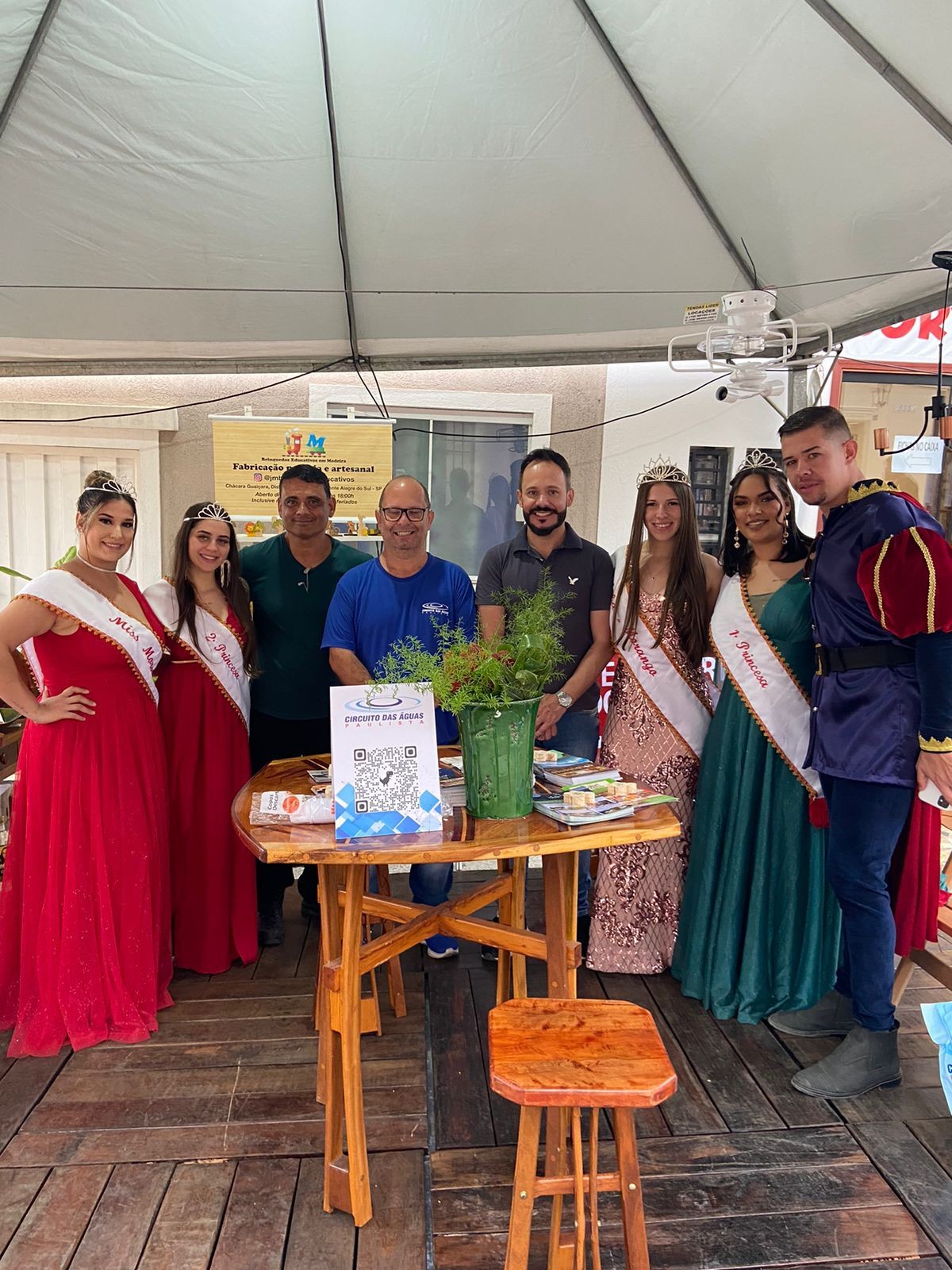 Circuito das Águas Paulista promove região na Festa do Morango de Monte Alegre do Sul