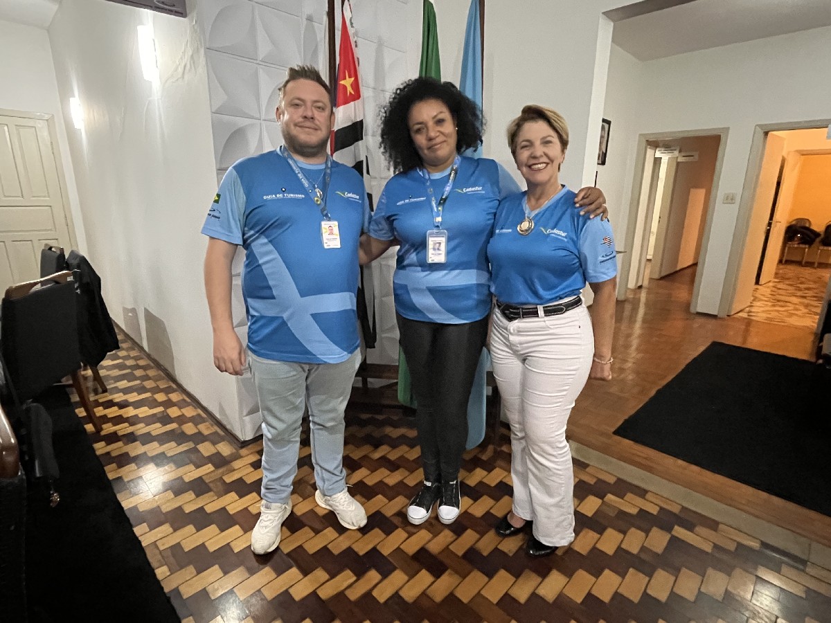 Comissão de Guias de Turismo do Circuito das Águas Paulista reelege diretoria em reunião com participação do Secretário Roberto de Lucena