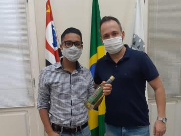 Vereador de Jaguariúna visita a Sede do Consórcio do Consórcio do Circuito das Águas Paulista