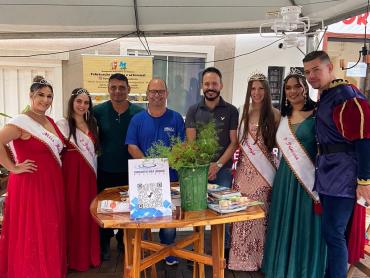 Circuito das Águas Paulista promove região na Festa do Morango de Monte Alegre do Sul
